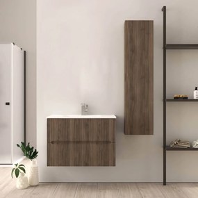 Mobile bagno Noce cannetato 80 cm Riga