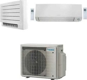 Daikin - Climatizzatore garanzia italia Serie Perfera All Seasons + fvxm-a Pavimento Perfera R32 Dual Split Inverter 12000 + 18000 btu con u.e.