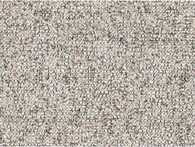 Letto singolo imbottito beige con contenitore con rete inclusa 90x200 cm Darren – Micadoni