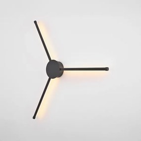 Brilagi - Applique a LED LUGO TRE LED/14W/230V nero