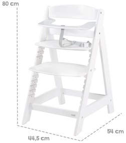 Sedia da pranzo bianca Luxe - Roba