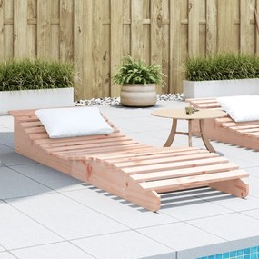 Lettino Prendisole 205x60x31,5 Cm İn Legno Massello Di Douglas /