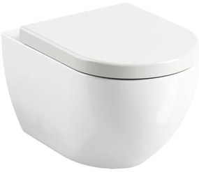 Ravak X01549 - Sedile per WC SoftClose UNI CHROME bianco