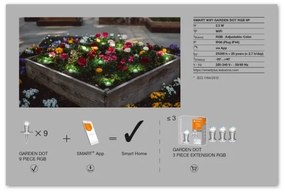 Ledvance - Set prolunga esterno LED RGB SMART+ 9xLED/2,5W/230V IP65 Wi-Fi