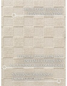 Tappeto color crema in lana tessuto a mano 160x230 cm Scala – Villeroy&amp;Boch