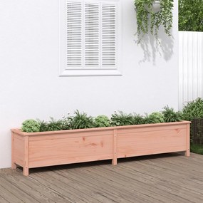 Fioriera Rialzata Giardino 199,5x40x39cm Legno Massello Douglas /
