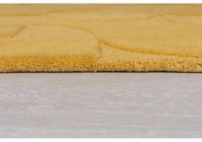 Tappeto in lana gialla 160x230 cm Gigi - Flair Rugs
