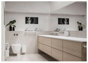 Mensola da parete bianca per il bagno Rim - Zone