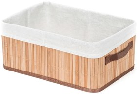 Cesto portaoggetti in bambù marrone Carossa - Compactor