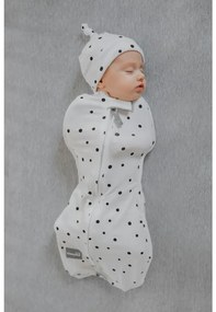 Coperta avvolgente Sleepee First Step Swaddle con cappellino in omaggio Bloom