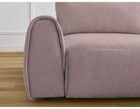 Divano angolare in rosa chiaro Aden – Bobochic Paris