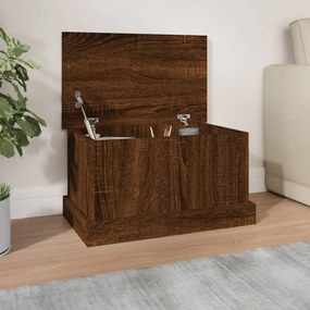 Contenitore Rovere Marrone 50x30x28 Cm Legno Multistrato /