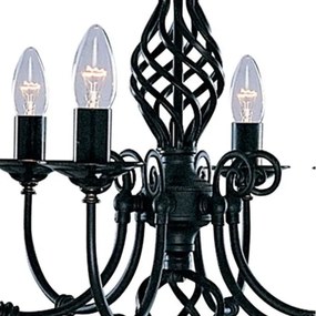 Searchlight 3379-6 - Lampadario a sospensione con catena ZANZIBAR 6xE14/60W/230V