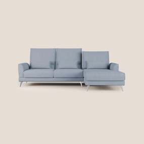 Tommy Divano angolare con relax e schienali traslanti in microfibra smacchiabile T11