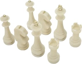 Scacchi Quarzy Set 8 Pz Assortiti Cm Ø 4,4X9,2-4,3X13,3-5X16-X4,5X10,3