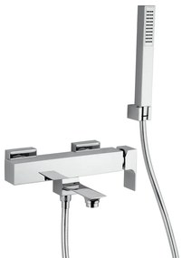 Rubinetto per vasca Flat per muro cromo MAMOLI