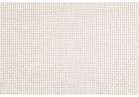 Divano angolare bianco allungabile (con composizione variabile) Lorine – Ropez