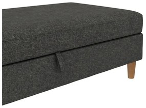 Poggiapiedi grigio scuro Lilly - Støraa