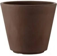 Vaso 38x33cm in Resina Tulli Ribeira Essential 40 Bronzo