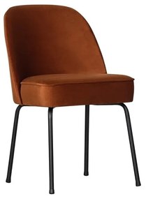 Sedie da pranzo in set color mattone in velluto 2 pz Vogue – WOOOD