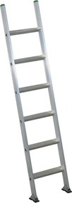 Scala FACAL Prima Singola in alluminio 6 gradini portata massima 150 kg EN 131 per lavori fino a 3 m