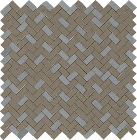 Mosaico 40x40 in pasta bianca 6 mm terra bone Tactile 00R71K04 Ceramiche Ragno