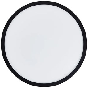 Brilliant - Lampada da soffitto LED MILTON LED/24W/230V Ø 42 cm nero