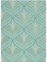 Tapete Sotherton von Osborne & Little - Aqua/ Gilver