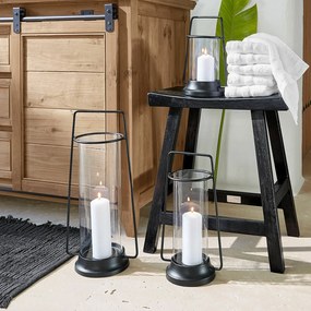 LOBERON Set di 3 lanterne Mirandel