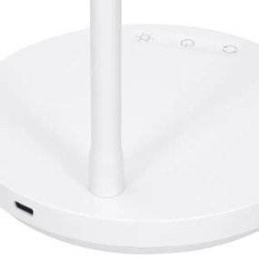 Solight WO3000-W - Lampada da tavolo LED dimmerabile LED/4,5W/5V 3000/4000/6500K bianco