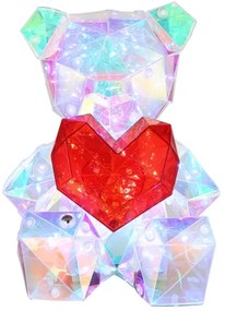 Globo 28058K - Lampada da tavolo dimmerabile BRONDAR LED/3W/5V 1200 mAh orso