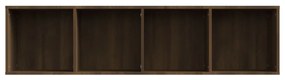 Libreria/Mobile TV Rovere Marrone 143x30x36cm Legno Multistrato