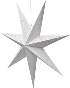 Brilagi - Decorazione natalizia a LED, stella da 60 cm, bianco caldo, alimentazione 2xAA