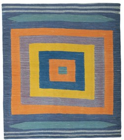 Kilim Tappeto persiano 130x110 (Iran) Tessuto A Mano