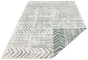 Tappeto da esterno verde e crema , 160 x 230 cm Biri - NORTHRUGS