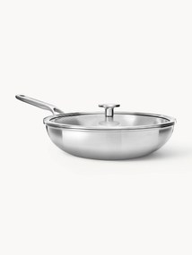 Padella wok argentata KitchenAid
