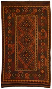 Kilim Tappeto orientale 230 x 130 Rosso (Pakistan) Tessuto A Mano