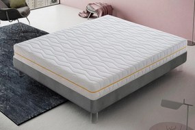 Materasso 90x190 Memory Foam - Alto 20 cm - Sfoderabile - Rigidit H3 - Memory Massaggiante