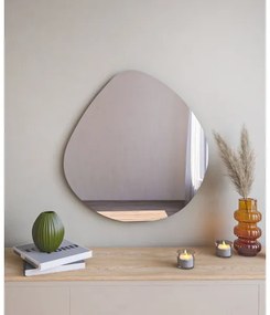 Specchio da parete BESSO 60x60 cm nero