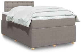 Giroletto A Molle Con Materasso Tortora 120x200 Cm İn Tessuto /