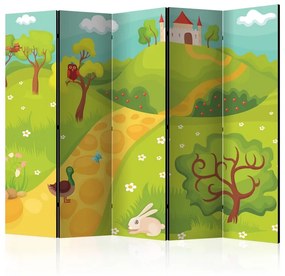 Paravento A path to a magical castle II [Room Dividers]