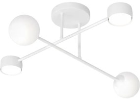 Lampadario a plafone HOLON 2xG9/8W/230V + 2xGX53/12W bianco