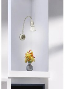 Lampada flessibile ARENA 1xE14/40W/230V cromo