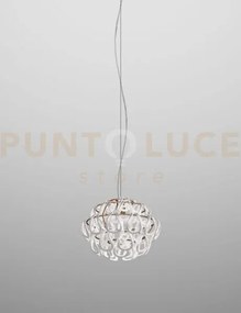Giogali sospensione 35 bianco e bronzo opaco 1 luce attacco e27 in ...