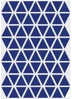 Ferm Living Adesivo murale Mini Triangle - Blau