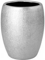 Bicchiere serie glitter in ceramica in argento cod 80836