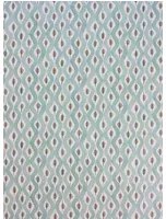 Nina Campbell Carta da parati Beau Rivage - Duck Egg/ Taupe