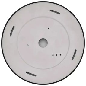 Plafoniera LED LED/21W/230V 3000/3500/4000K d. 22,5 cm nero