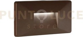 Segnapassi a incasso led breen bronzo 4w 380lm cct 3000k / 4000k ip...