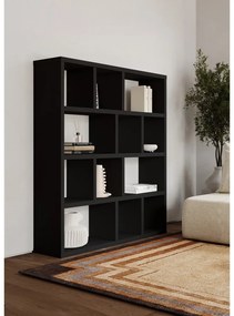 Libreria nera 150x159 cm Berlin - TemaHome